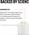 Force Factor L Arginine HCL L-Arginine Supplement to Boost Nitric Oxide for Better Circulation Blood Flow and Muscle Pumps L Arginine Powder 6000mg Unflavored 30 Servings