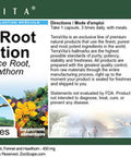 Terravita Red Beet Root Combination - Red Beet, Licorice Root, Fennel And Hawthorn - 450 Mg (100 Capsules, Zin: 513688)