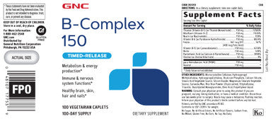 Gnc B-Complex 150 Timed-Release