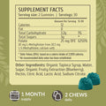 Herbamama L-Methylfolate Gummies - 15Mg 5-Mthf Calming Supplement For Adults - Vegan Non-Gmo Methylated Folate (Vitamin B9) For Brain Support - 60 Pectin-Based Blueberry-Flavored Chews