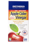 Enzymedica, Apple Cider Vinegar, Healthy Weight And Digestive Support, 120 Count