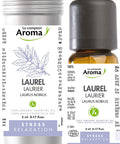 Le Comptoir Aroma Huile Essentielle Biologique De Laurier - 100% Biologique, Pure Et Naturelle. Made In France. Organic Essential Oil Of Laurel 100%