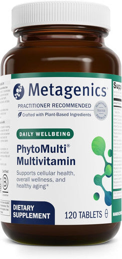 Metagenics Bundle - PhytoMulti Without Iron & OmegaGenics EPA-DHA 720-120 Tablets of PhytoMulti for Overall Health - 120 Softgels of EPA-DHA 720 for Heart Musculoskeletal & Immune System Health
