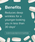 Webber Naturals Collagen30 with Ceramides Bioactive Collagen Peptides 120 Tablets Hydrating Glow Helps Improve Skin Hydration Elasticity Smoothness Non GMO Dairy Gluten