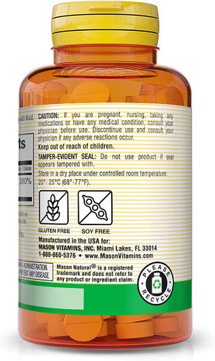 Mason Natural Vitamin C 250 mg (as Ascorbic Acid) - Supports Healthy Immune System, Antioxidant and Essential Nutrient, 100 Tablets (Pack of 3)
