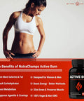 Fat Burner for Women & Men - Thermogenic Weight Loss Supplement with Green Tea Extract & White Kidney Bean - Carb Blocker, Appetite Suppressant, Energy & Metabolism Booster - 60 Diet Pills