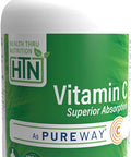 VitaminC 1000mg as PureWayC Superior Absorption Vegan NonGMO and Gluten Free Healthy Immune Function and Collagen Support by Health Thru Nutrition Pack of 60