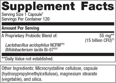Metagenics UltraFlora Balance Probiotic - Daily Gut Health Supplement - Digestive & Immune System Support - Vegetarian Non-GMO & Gluten- - 120 Capsules