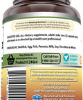 Amazing Nutrition Formulas Ginseng Complex 1000mg of 4:1 Korean Ginseng Extract 120 Capsules Supplement | Non-GMO | Gluten | Made in USA