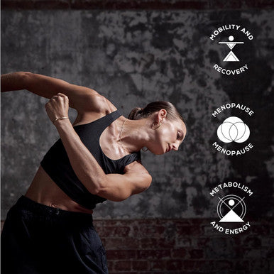 Ancient + Brave - Creatine+ 90G X15 Sachets - Premium Creatine Monohydrate Powder - 100% Micronized Creatine For Women - High Performance, Strength Building - Muscle Recovery, Cognition, Wellness