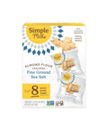 Simple Mills Almond Flour Crackers Snack Packs, Farmhouse Cheddar, Gluten Free, Flax Seed, Sunflower Seeds, Corn Free, Good for Snacks, 6.5 oz, Pack of 2 (8 Bags per Box)