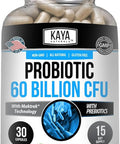 Kaya Naturals Probiotic Billion CFU Probiotics for Women Probiotics for Men and Adults Natural Gut Health and Immune Support Supplement Provides Digestive Support