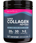 Neocell Super Collagen Peptides 20G Collagen Peptides Per Serving Gluten Free Keto Friendly Non-Gmo Grass Fed Healthy Hair Skin Nails And Joints Unflavored Powder 21.2 Oz. 1 Canister
