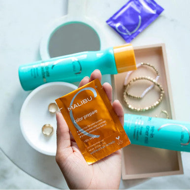 Malibu C Hydrate Color Wellness Collection Hair Kit Of Shampoo Conditioner Remedy And Prepare