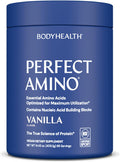 BodyHealth PerfectAmino Powder - BCAA and EAA Powder for Pre and Post Workout - Amino Acid Energy Drink for Men and Women to Support Lean Muscle and Recovery