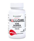 Hallusa Natural Hallgirl, Aguaje, Bigger Butt, Chest And Hips 60 Capsules 30 Day Supply