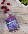 Immune Support Gummies with Sambucus Black Elderberry Extract, Vitamin C & Zinc, Natural Vegan Immune System Support Supplement for Children, Tasty Fruit Flavor - 60 Gummies