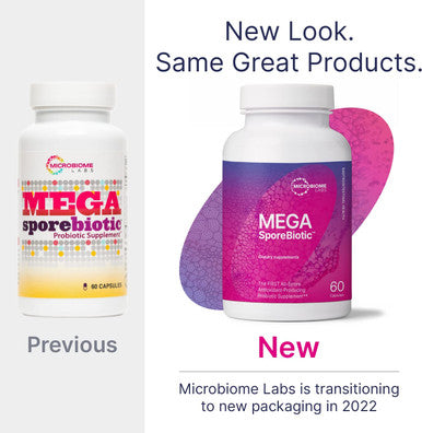 Microbiome Labs MegaMucosa - Mucosal Support Supplement for Digestive Health - L Proline & L Cysteine Support Healthy Gut Biome (180 Capsules)