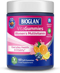 Bioglan Vitagummies | Women'S Multivitamin | Vegetarian Friendly | 3 Delicious Flavours | 60 Chewy Gummies