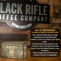 Black Rifle Coffee Company Supply Drop Variety Pack With Silencer Smooth Ak Espresso Just Black And Beyond Black Blends 48 Coffee Pods