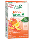 True Citrus TRUE LEMON Original Lemonade Drink Mix No Artificial Sweeteners Low Calorie Water Flavor Packets & Water Enhancer with Stevia 30 Count (Pack of 1)
