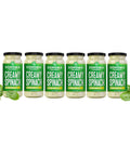 Sonoma Gourmet Creamy Alfredo Pasta Sauce, Made with Real Cream & Aged Parmesan, No Sugar Added, No Seed Oils, Egg Free, 15.5 oz Jars (Pack of 6)