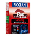 Bioglan Red Krill Oil Max Strength 1000 mg, high in Omega-3 Fish Oil, EPA & DHA help to support your Heart, Eye and Brain health, one month supply - 30 capsules