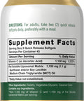 Carlyle Liposomal Vitamin C 2200Mg 90 Softgels High Potency Formula Non-Gmo Gluten Free