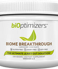 Biome Breakthrough Repair Powder - Chocolate Flavor - Has Lactobacillus Strains, Bone Broth & Collagen - Source of L-Glutamine - Gas & Bloating Relief - Improves Gut Health - 30 Servings - 150g
