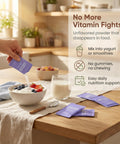 Vitamin Powder Unflavored Multivitamin with 19 Vitamins and Minerals Fruit and Veggie Blend SugarFree 30 Stick Packs