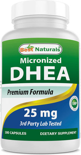 Best Naturals Micronized Dhea 25 Mg 180 Capsules