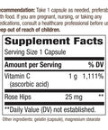 Nature'S Way Vitamin C With Rose Hips Extra Strength; 1000 Mg Per Serving