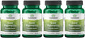 Swanson Saw Palmetto 320 Milligrams 60 Sgels (4 Pack)