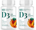 MICHAELS Health Naturopathic Programs Vitamin D3 with K2 90 Chewable Tablets Apricot Flavor Skeletal and Immune System Support No Added Sugar Vegetarian and Kosher 90 Servings