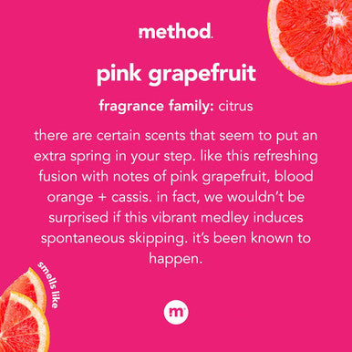 Method Dish Soap Pink Grapefruit 18 Ounce 1 pack Packaging May Vary