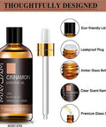 Cinnamon Essential Oil, MAYJAM 100ML Pure Essential Oils with Glass Dropper, 3.38FL.OZ Cinnamon Oil, Perfect for Diffuser, Aromatherapy, DIY, Relaxation