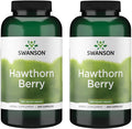 Swanson Hawthorn Berry - Antioxidant Circulation Support (250 Capsules 565 mg Each) (2 Pack)