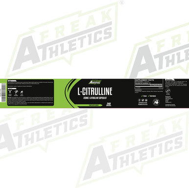 L-Citrulline 240 Capsules - 750mg Capsules / 1500mg Per Serving - High Strength Amino Acid for Muscle Performance & Recovery
