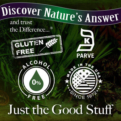 Nature'S Answer Alcohol Sage Leaf Supplement 1 Fluid Ounce Gluten | Digestive Support | Promotes Mental Function | Benefits Gut Health