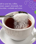 Nunaturals White Stevia Powder, Plant-Based Sugar Substitute, Zero Calorie Sweetener, 12 Oz