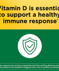 Nature Made Vitamin D3 1000 Iu (25 Mcg) Dietary Supplement For Bone Teeth Muscle And Immune Health Support 300 Tablets 300 Day Supply