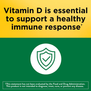 Nature Made Vitamin D3 1000 Iu (25 Mcg) Dietary Supplement For Bone Teeth Muscle And Immune Health Support 300 Tablets 300 Day Supply
