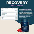 Kinetica Kinetica Recovery Powder Post Workout Drink Muscle Repair and Energy Store Replenisher 20 Servings Wild Berry 1.5kg