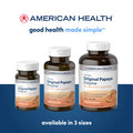 American Health Original Papaya Enzyme Chewable Tablets - Promotes Nutrient Absorption And Helps Digestion - Gluten-Free, Vegetarian - 600 Count, 200 Total Servings