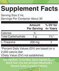 Maryruth Organics L Theanine 200mg Liquid Drops | Mood Support for Adults & Kids | Focus Supplement | Natural Sleep Support | Relaxation | Amino Acid | Vegan | Non-GMO | Gluten | 30 Servings
