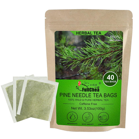 FullChea - White Mulberry Leaf Tea, 40 Teabags Ã¢â‚¬â€œ 100% Pure Dried Mulberry Tea Ã¢â‚¬â€œ Slightly Sweet & Refreshing - Non-GMO - Caffeine-Free - Support Wellness & Improve Digestion
