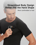 A1 Super Mini Massage Gun, Percussion Deep Tissues Muscle Massager, Travel Massage Gun, Compact Sports Massager, Portable Handheld Massager For Office Gifts For Him/Her, Home, Athletes(Black)