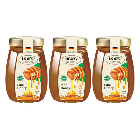 Ika's Garden Raw Manuka Honey with Blossom Honey - 100% Pure, Unfiltered, Gluten-Free Ã¢â‚¬â€œ Product of Germany, 17.6 oz (500g) Jar