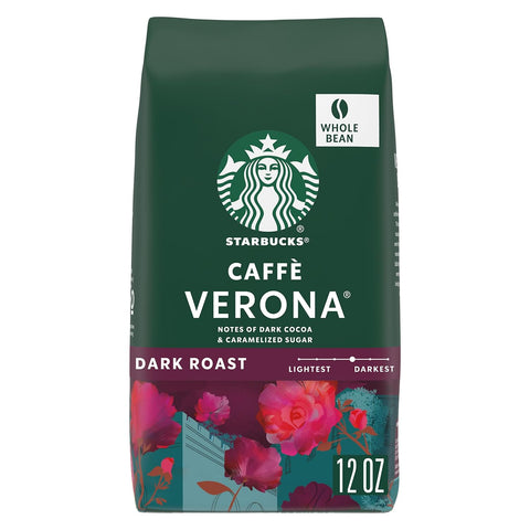 Starbucks Whole Bean Coffee, Dark Roast Coffee, French Roast, 100% Arabica, 1 bag (28 oz)