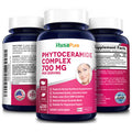 NusaPure Phytoceramides Complex 700mg 200 Veggie Capsules (Non-GMO)
